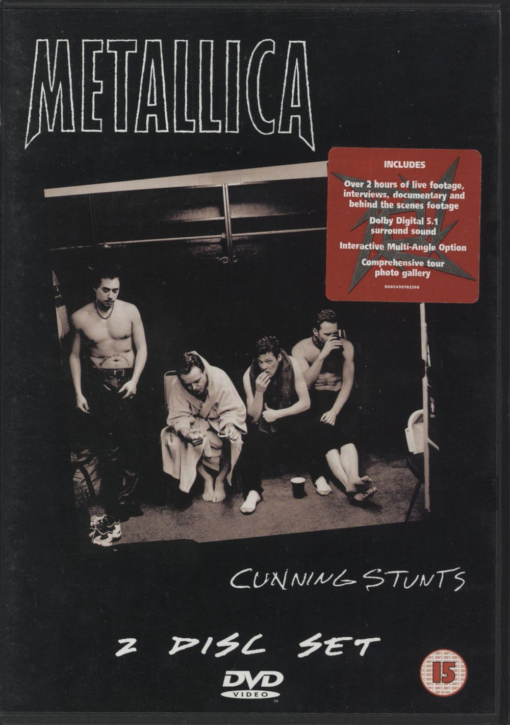 Metallica Cunning Stunts UK DVD 9870226