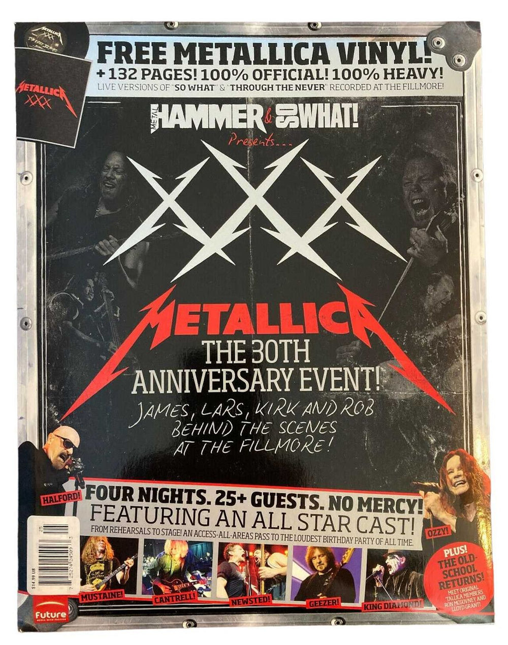 Metallica Metal Hammer & So What! Presents XXX Metallica 30th Anniversary UK Promo magazine 1-585705-40-1