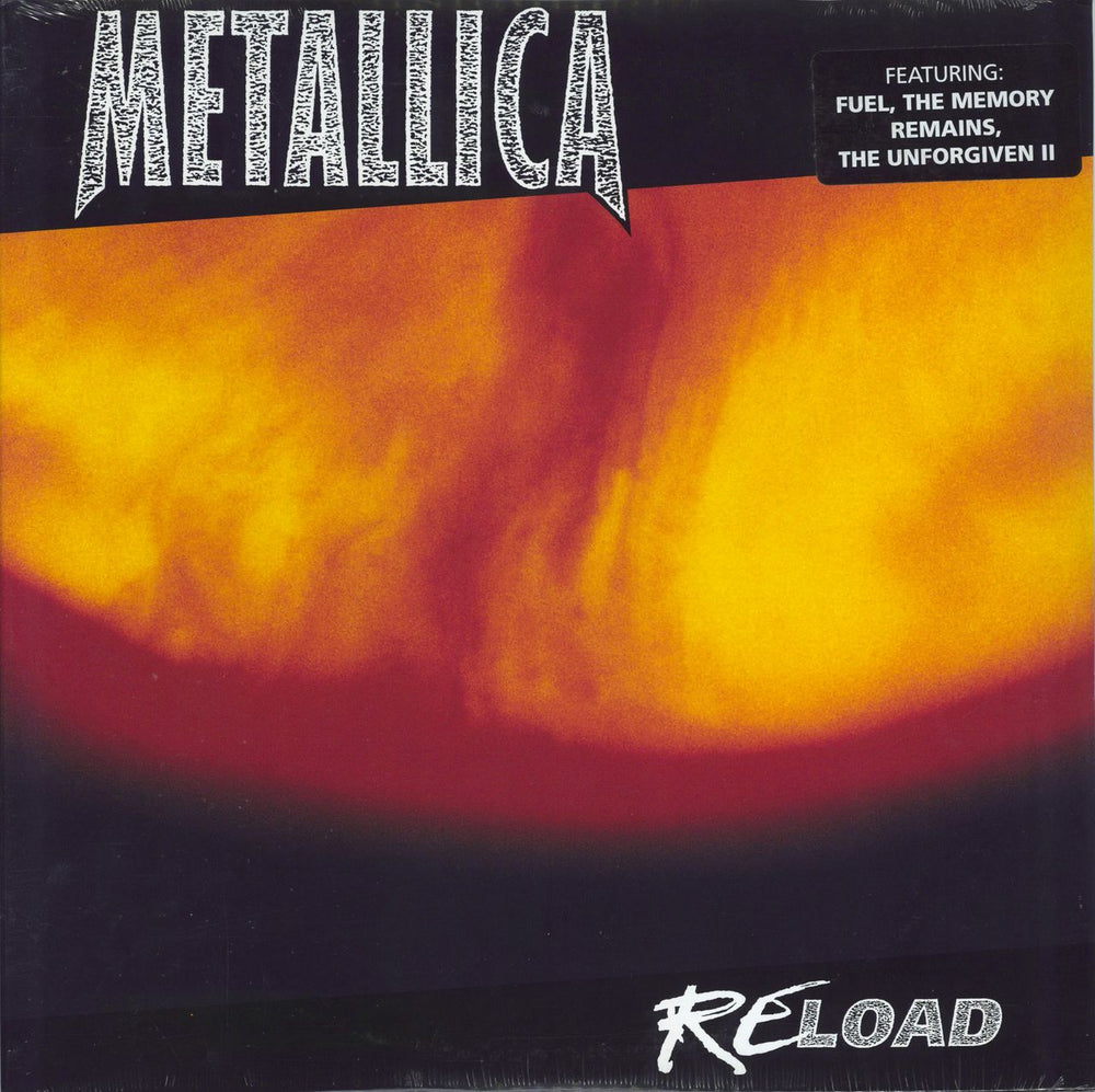 Metallica Reload - 180 Gram - Sealed US 2-LP vinyl record set (Double LP Album) BLCKND012-1