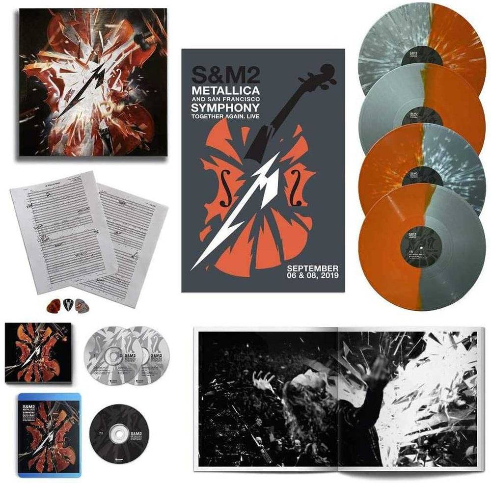 Metallica S&M2 - Deluxe Box - Sealed UK Vinyl Box Set 602508860317
