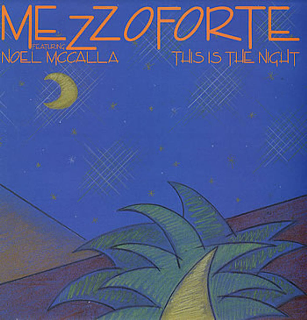 Mezzoforte This Is The Night UK 12" vinyl single (12 inch record / Maxi-single) STE1290