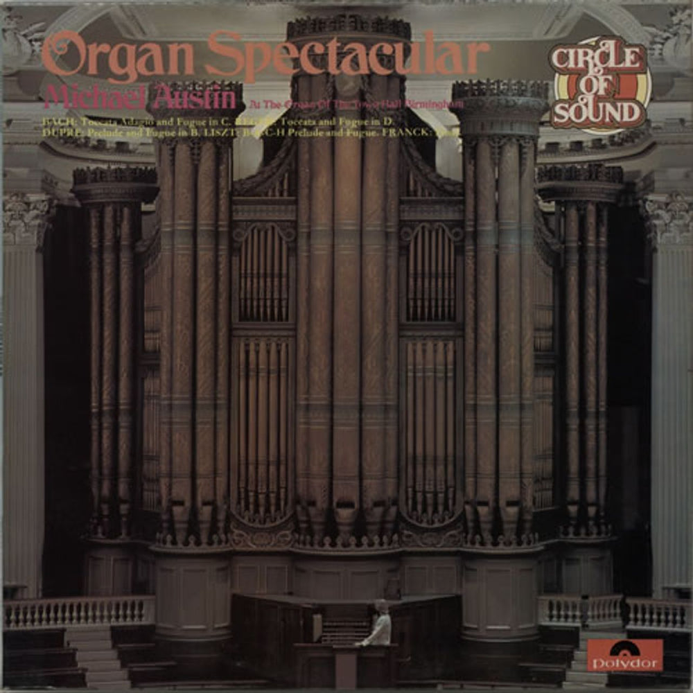 Michael Austin Organ Spectacular UK vinyl LP album (LP record) 2383227