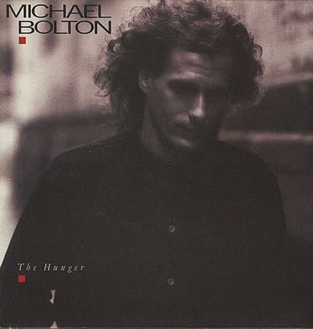 Michael Bolton The Hunger UK vinyl LP album (LP record) 4601631