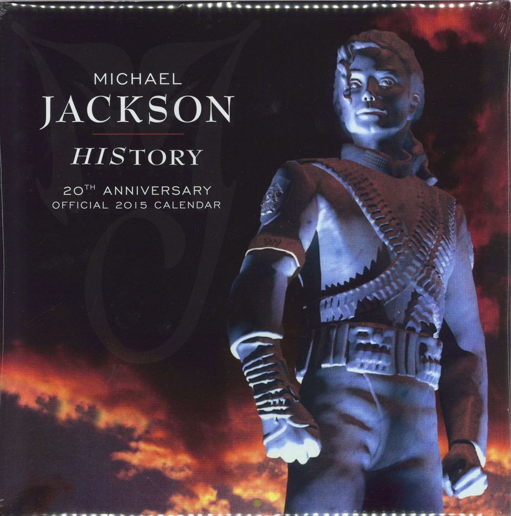 Michael Jackson History - 20th Anniversary Official 2015 Calendar UK calendar CALENDAR