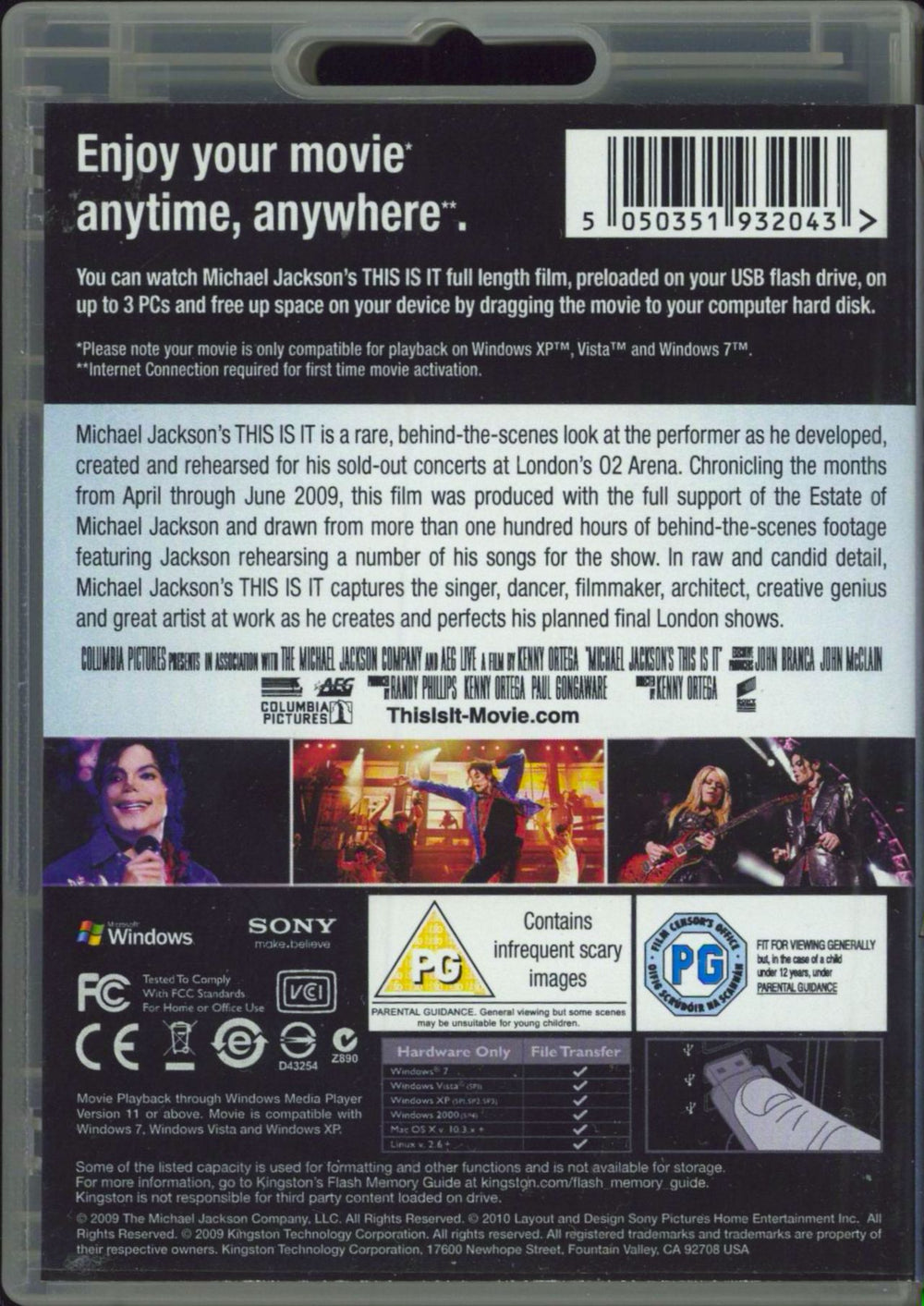 Michael Jackson This Is It UK CD-ROM M-JROTH790778