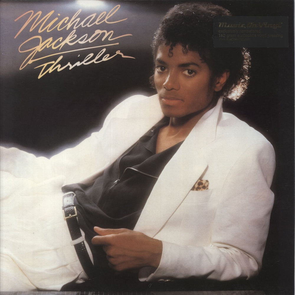 Michael Jackson Thriller - 180 Gram UK vinyl LP album (LP record) MOVLP014