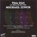 Michael Lynch She's On Her Way - Numbered UK 7" vinyl single (7 inch record / 45)