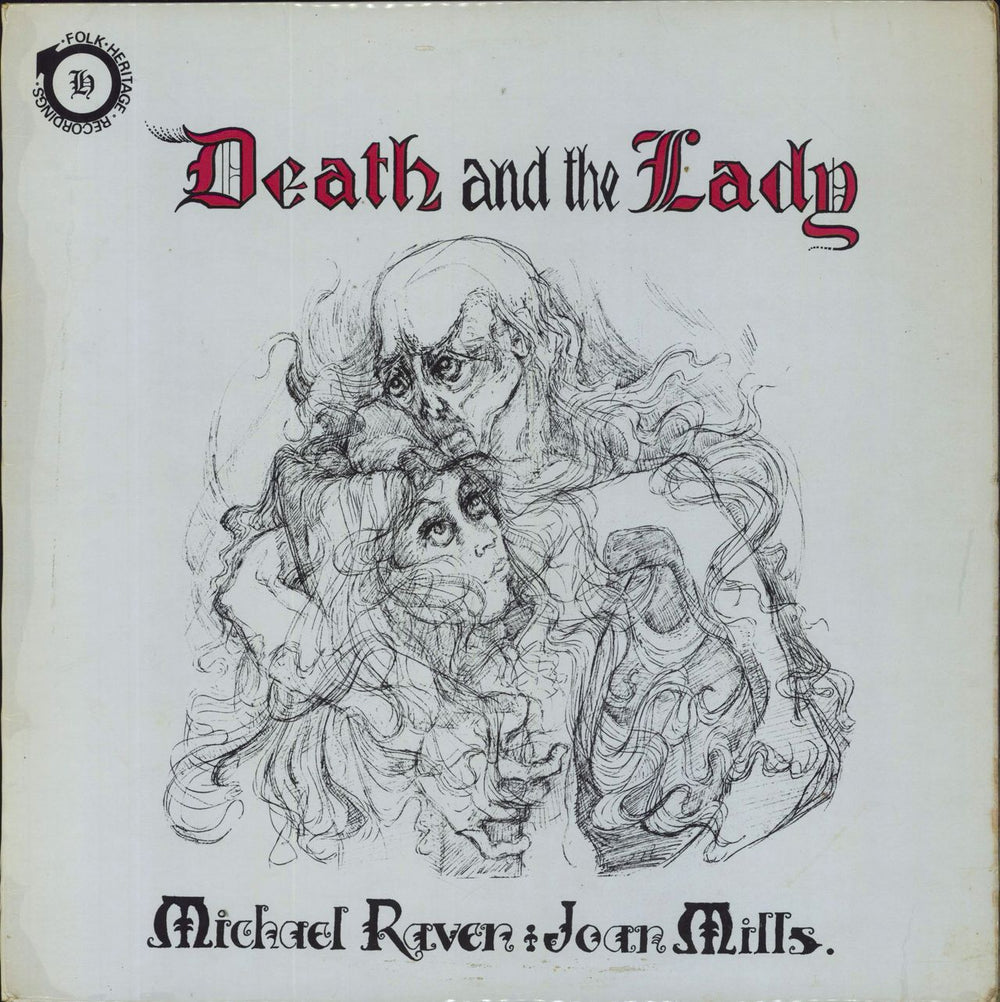 Michael Raven Death And The Lady UK vinyl LP album (LP record) FHR047