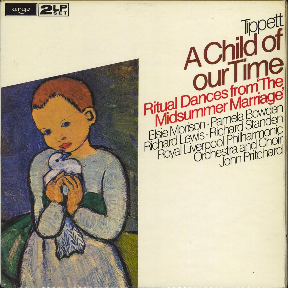 Michael Tippett A Child Of Our Time / Ritual Dances From 'The Midsummer Marriage' UK 2-LP vinyl record set (Double LP Album) DPA571-2