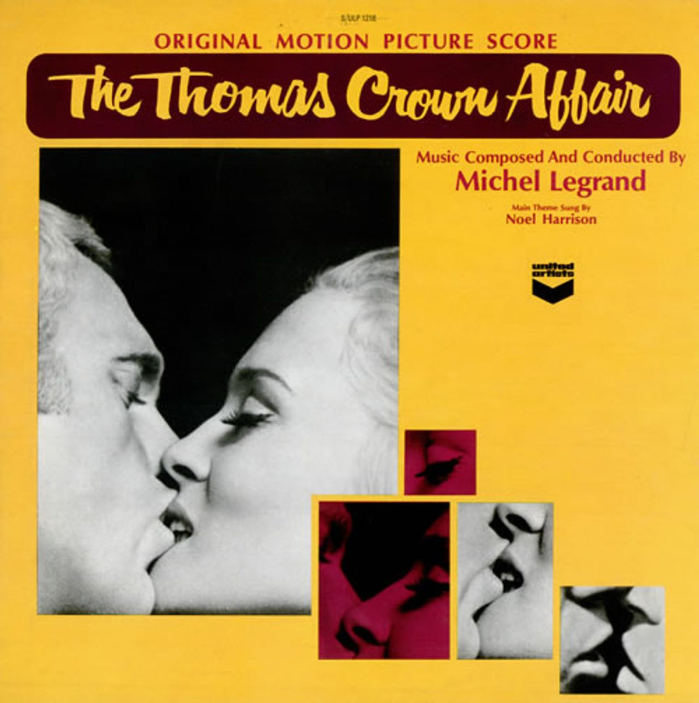 Michel Legrand The Thomas Crown Affair Soundtrack UK vinyl LP album (LP record) SULP1218