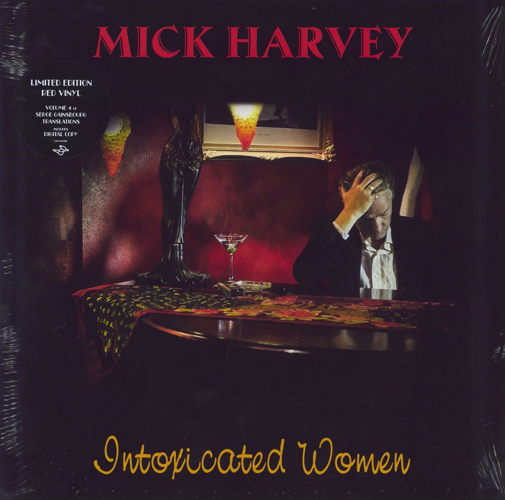 Mick Harvey Intoxicated Women - Red Vinyl - Sealed UK vinyl LP album (LP record) LSTUMM396