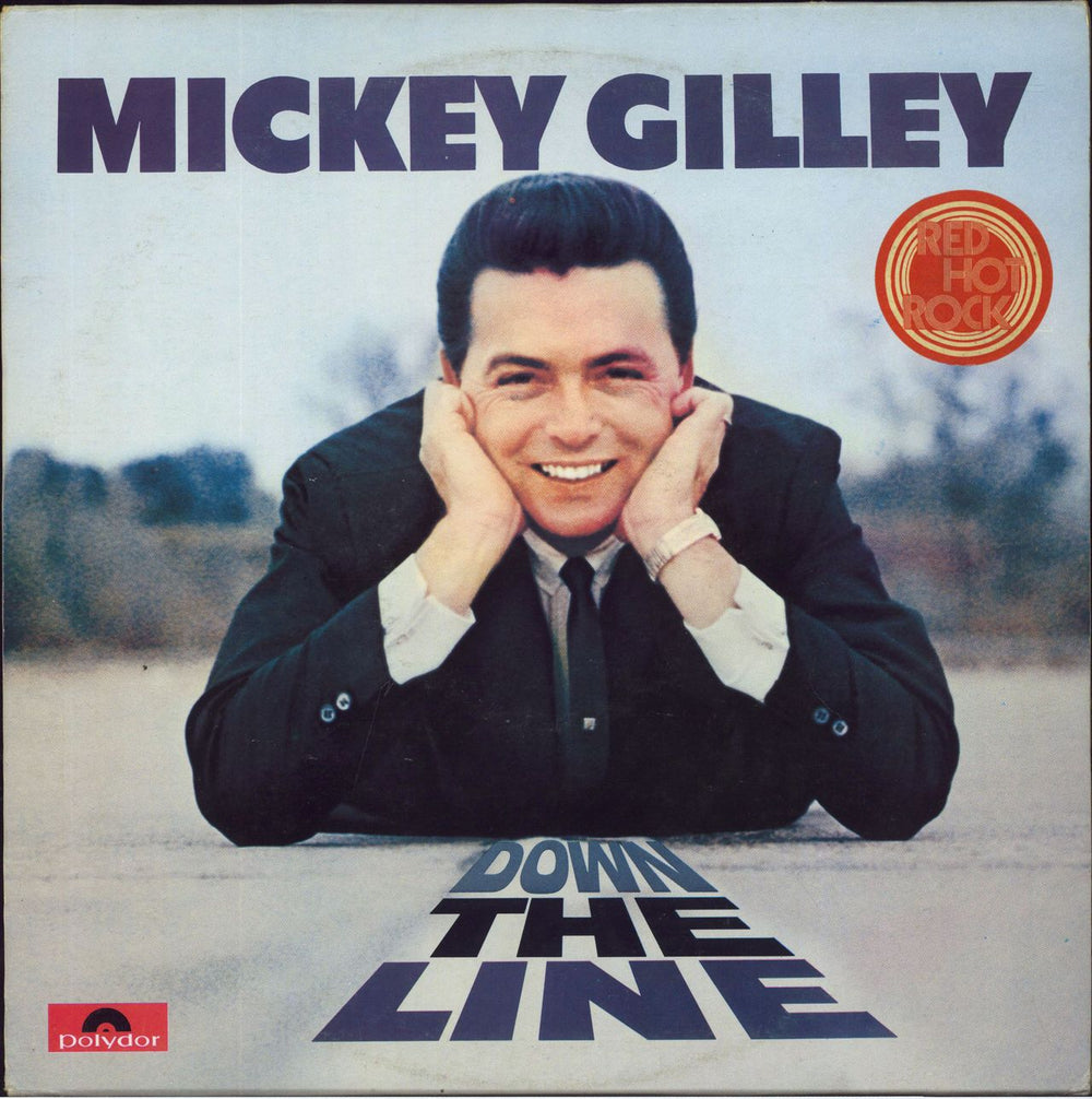 Mickey Gilley Down The Line UK vinyl LP album (LP record) 2460171