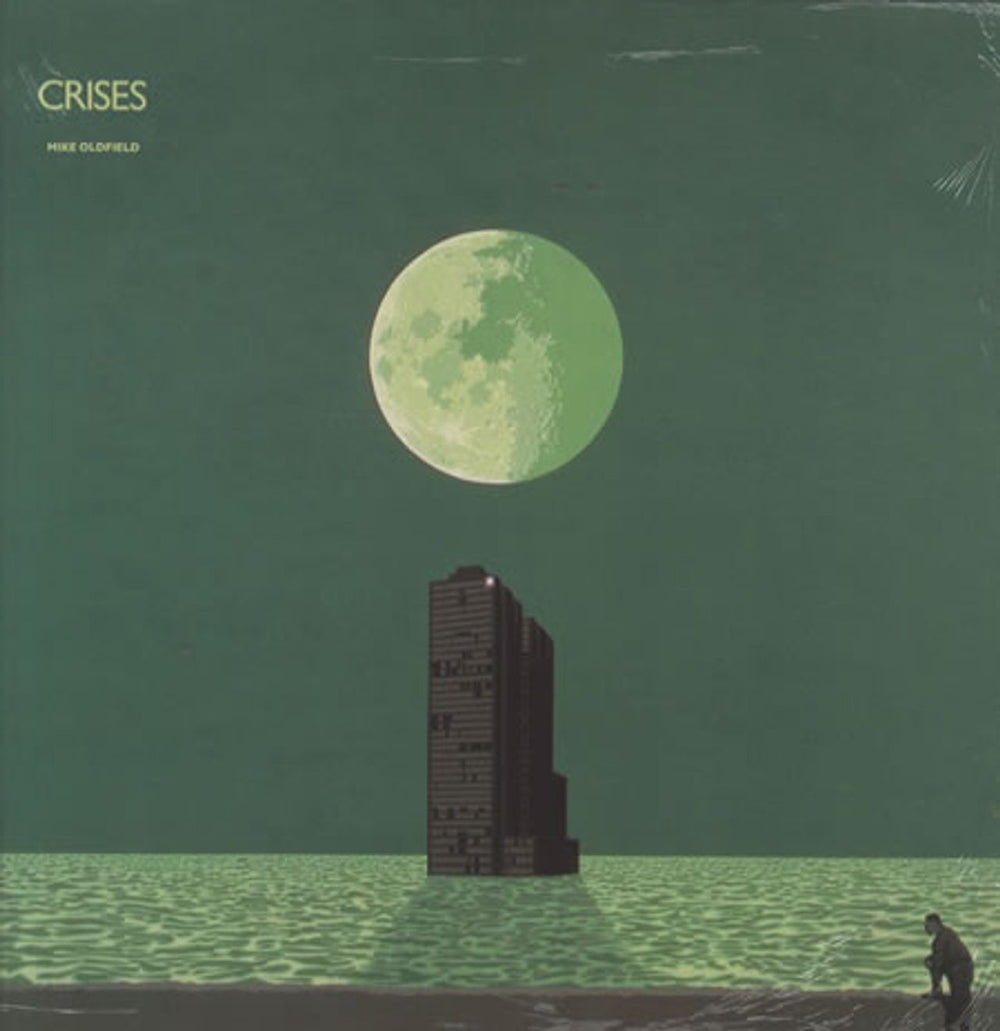 Mike Oldfield Crises UK vinyl LP album (LP record) V2262