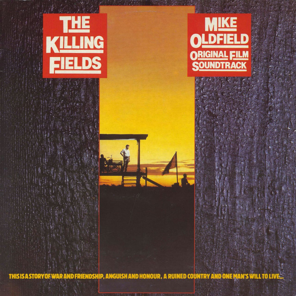 Mike Oldfield The Killing Fields Italian vinyl LP album (LP record) V2328