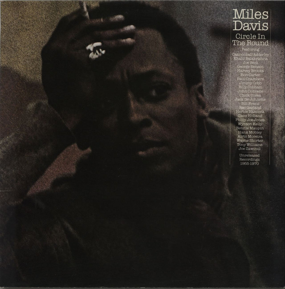 Miles Davis Circle In The Round - red label UK 2-LP vinyl record set (Double LP Album) CBS22132