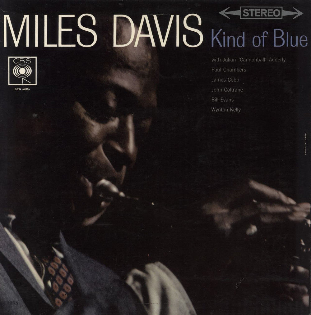 Miles Davis Kind Of Blue - Stereo UK vinyl LP album (LP record) SBPG62066