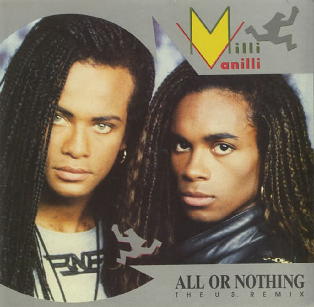 Milli Vanilli All Or Nothing US 7" vinyl single (7 inch record / 45) 112870