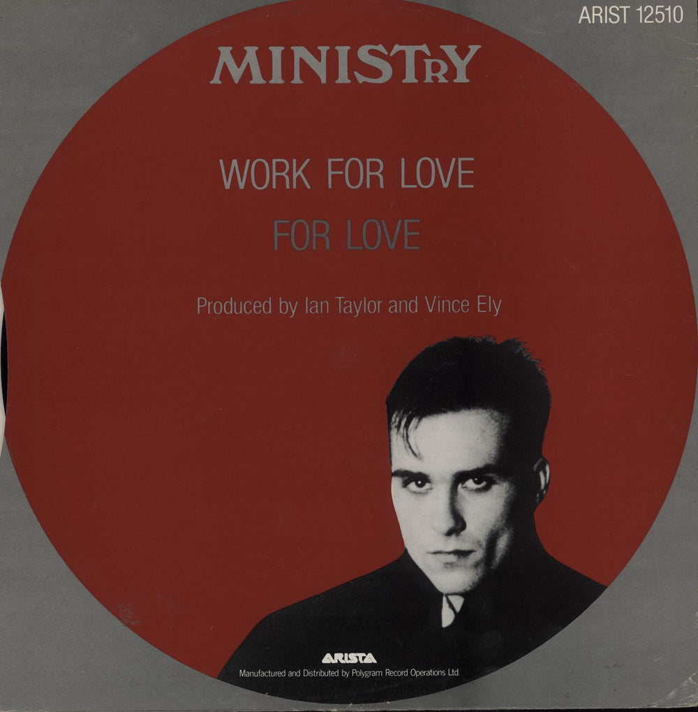 Ministry Work For Love UK 12" vinyl single (12 inch record / Maxi-single)