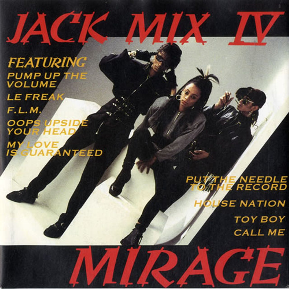 Mirage Jack Mix IV UK 7" vinyl single (7 inch record / 45) DEBT3035