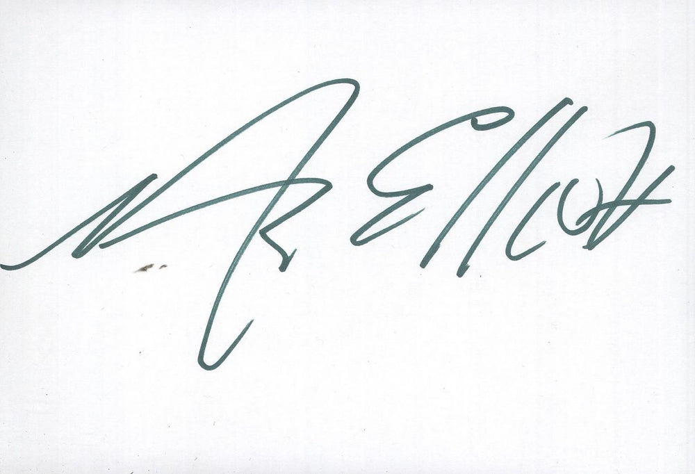 Missy Misdemeanor Elliott Autograph UK memorabilia AUTOGRAPH