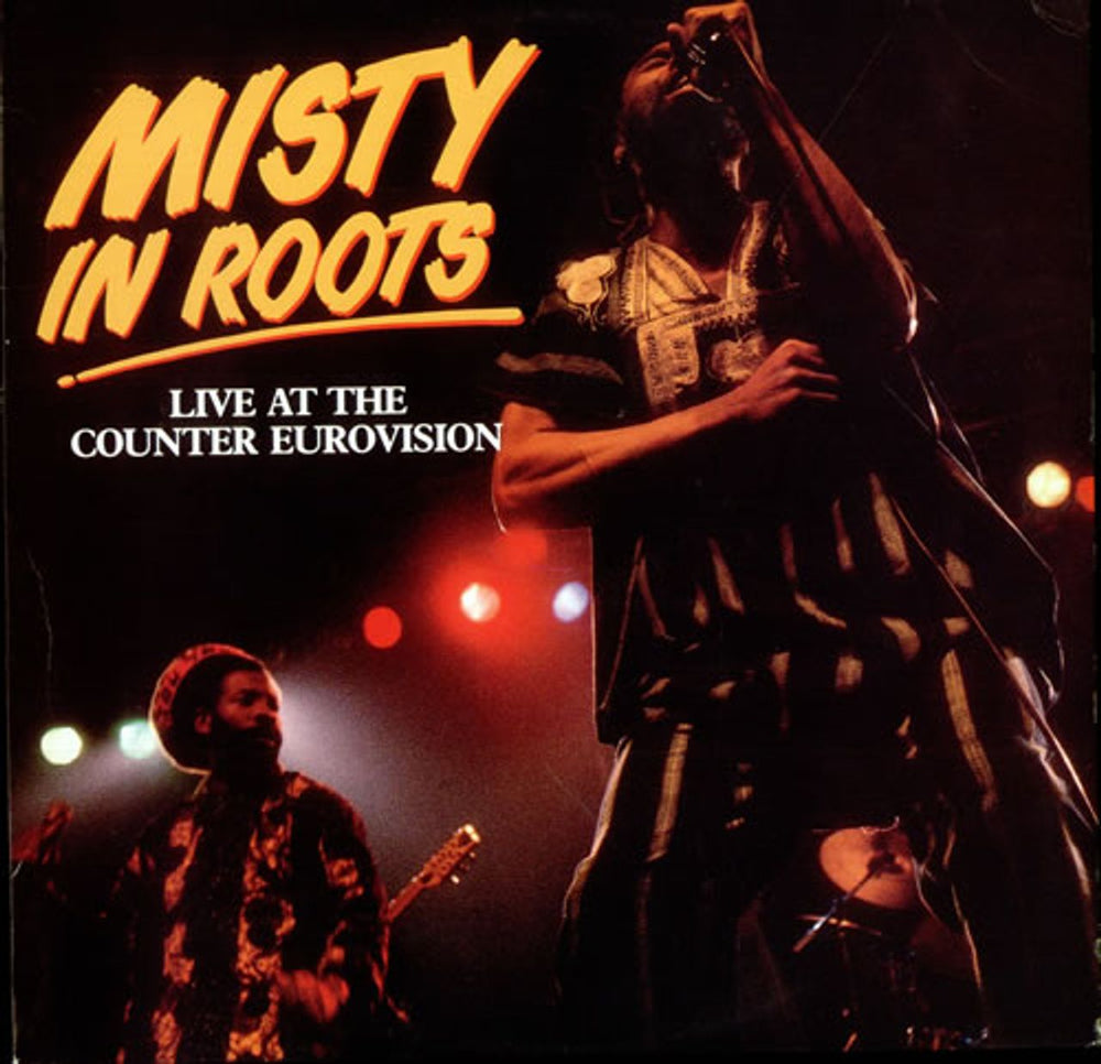 Misty In Roots Live At The Counter Eurovision UK vinyl LP album (LP record) KAZLP12