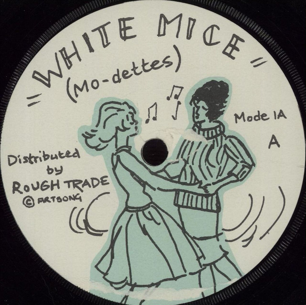 Mo-dettes White Mice UK 7" vinyl single (7 inch record / 45) DTT07WH77956