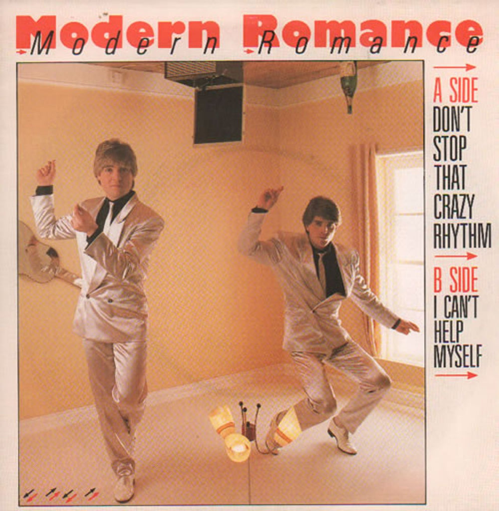 Modern Romance Don't Stop That Crazy Rhythm UK 7" vinyl single (7 inch record / 45) ROM3