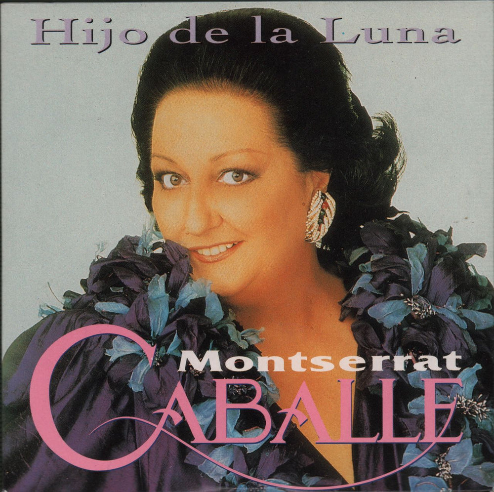 Montserrat Caballe Hijo De La Luna Dutch Promo CD single (CD5 / 5") PD45407