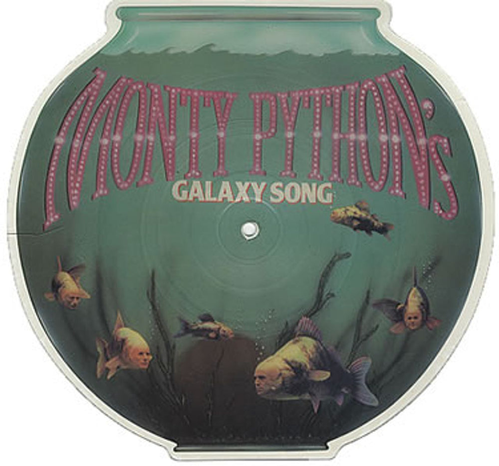 Monty Python Galaxy Song UK shaped picture disc (picture disc vinyl record) WA3495