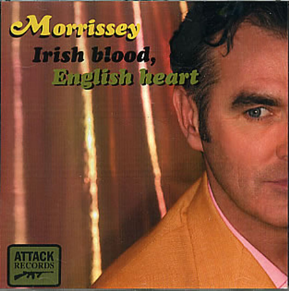 Morrissey Irish Blood, English Heart US Promo CD single (CD5 / 5") ATMDJ-85613-2