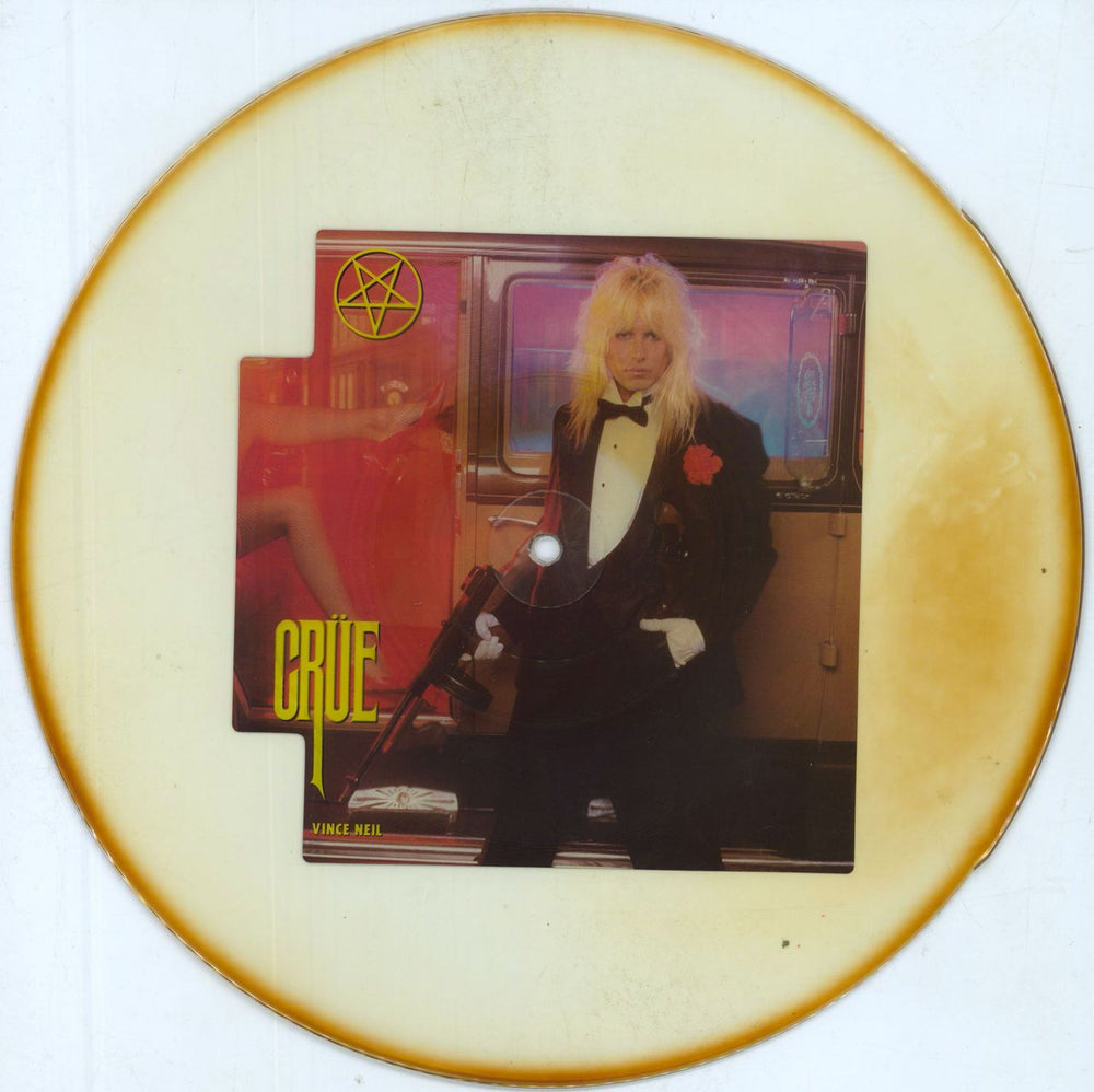 Motley Crue Smokin' In The Boys Room - Pair Uncut Picture Disc UK uncut picture disc (vinyl)