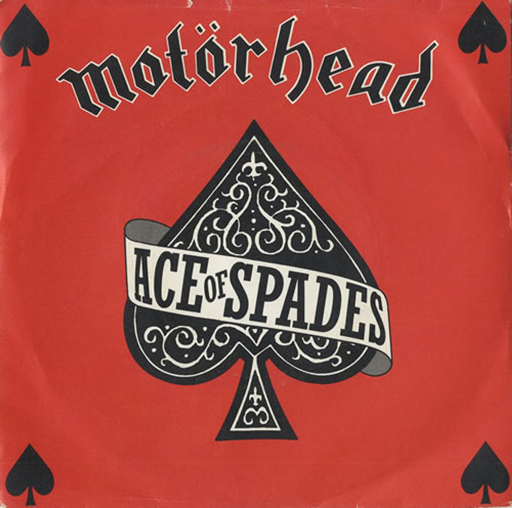 Motorhead Ace Of Spades - Injection UK 7" vinyl single (7 inch record / 45) BRO106