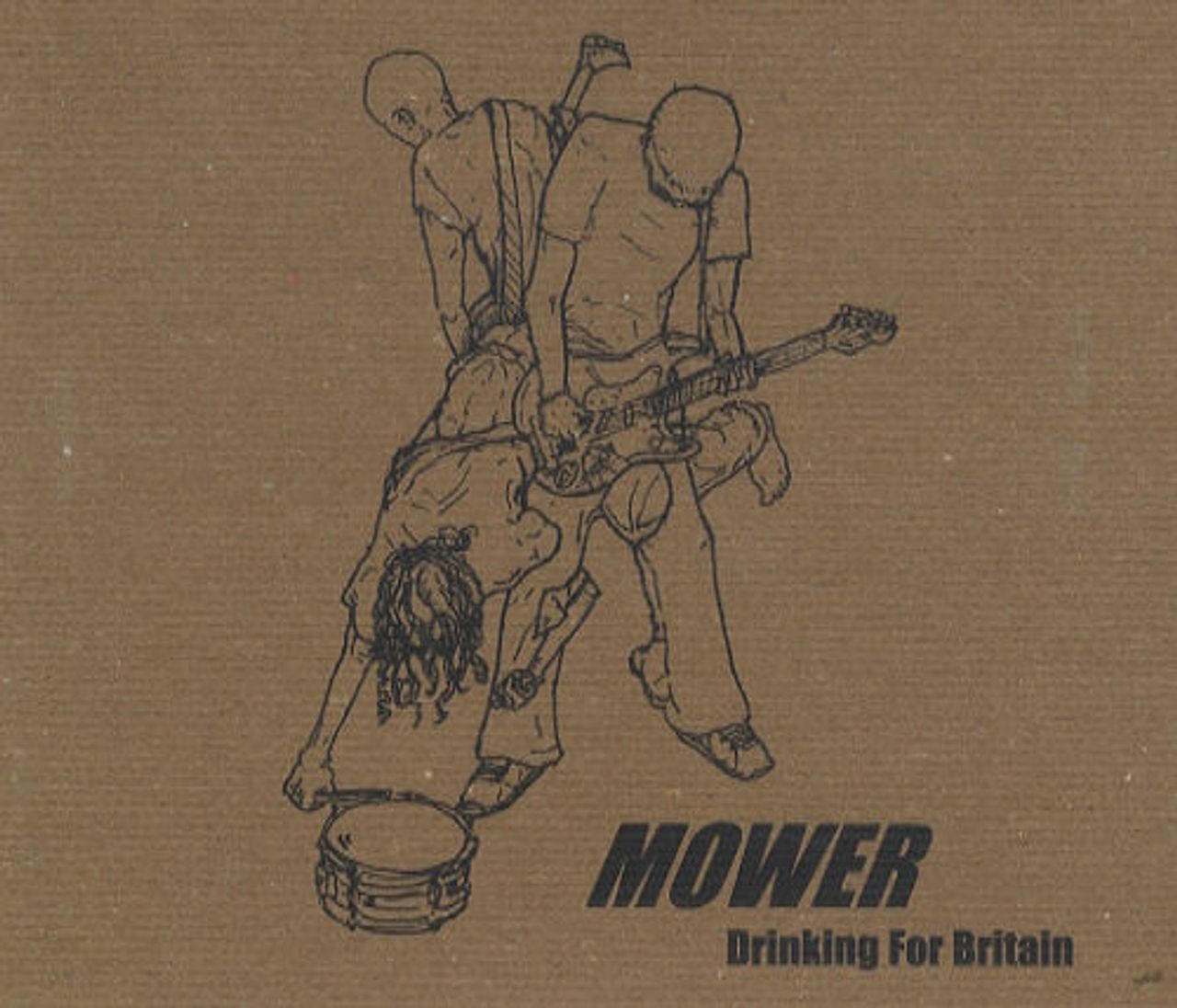 Mower Drinking For Britain UK CD single (CD5 / 5") TRANCD009