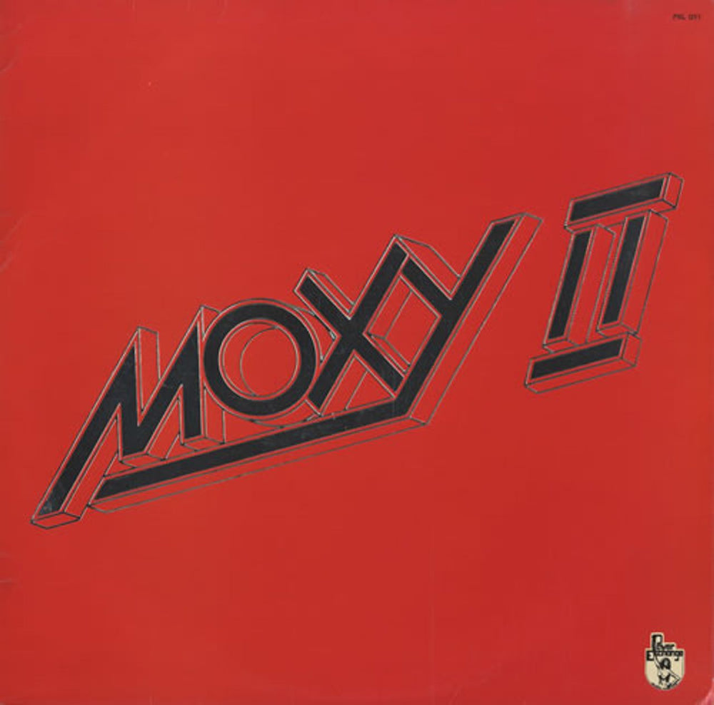 Moxy Moxy II UK vinyl LP album (LP record) PXL011