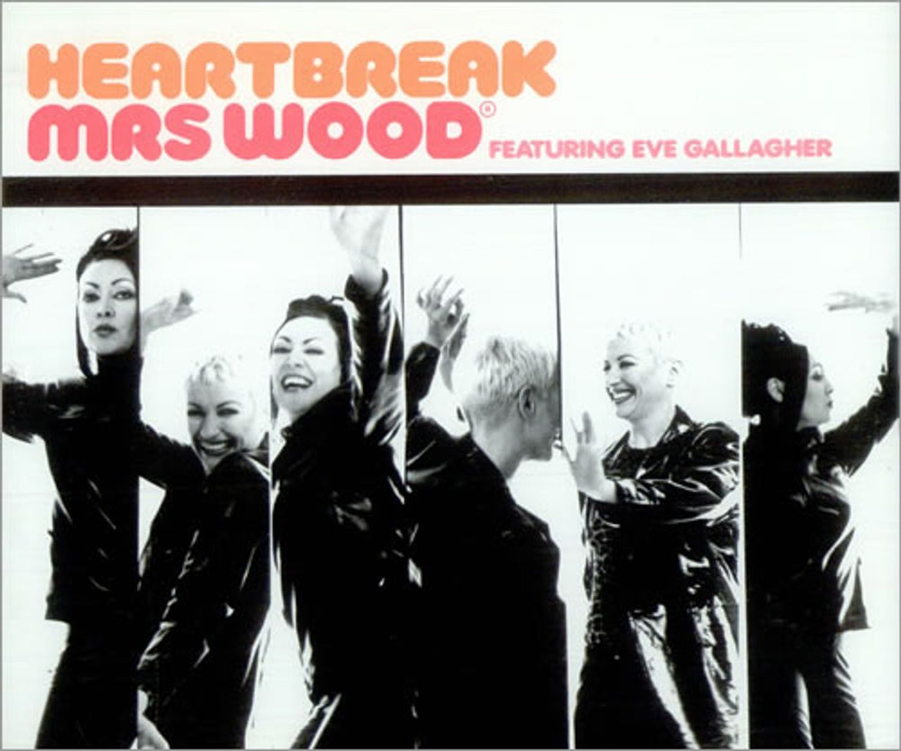 Mrs Wood Heartbreak UK CD single (CD5 / 5") CDREACT78