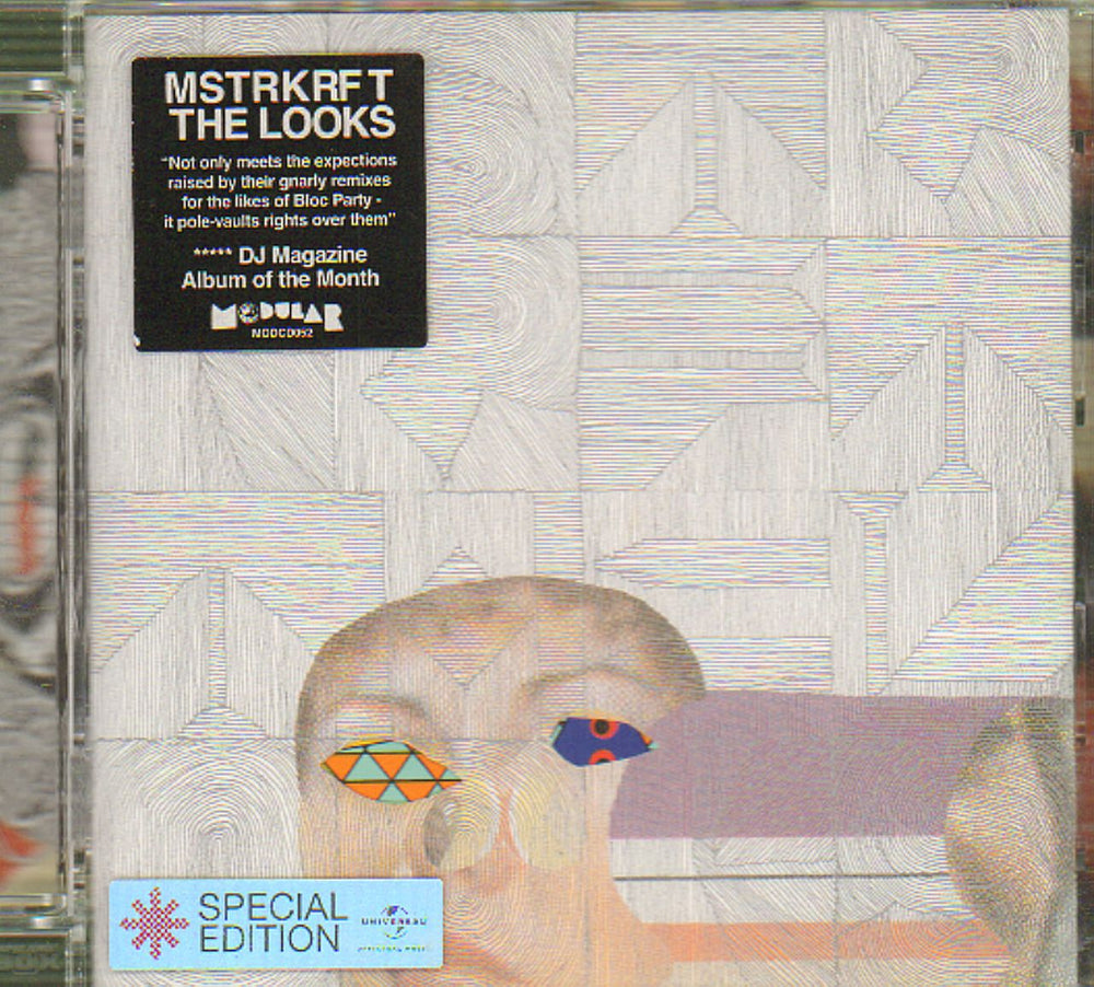 MSTRKRFT The Looks UK CD album (CDLP) MODCD052
