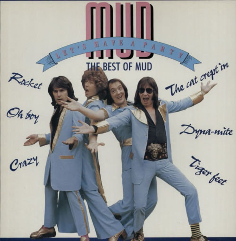 Mud Lets Have A Party UK vinyl LP album (LP record) EMS1356