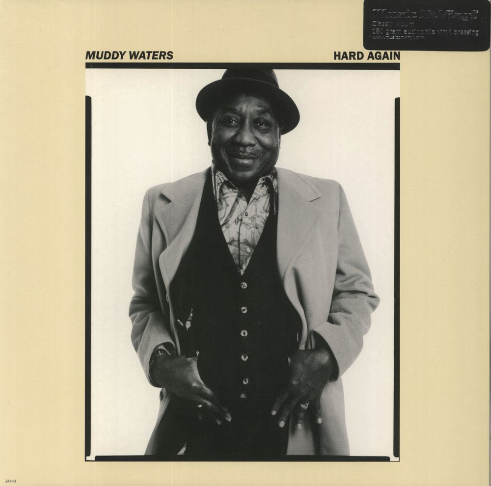 Muddy Waters Hard Again - 180gram Vinyl + Resealable Bag Dutch vinyl LP album (LP record) MOVLP565