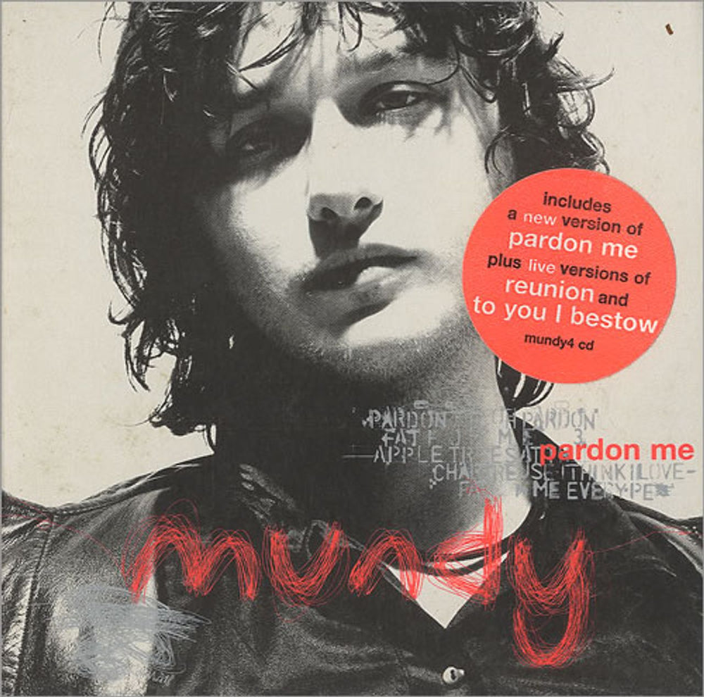 Mundy Pardon Me UK CD single (CD5 / 5") MUNDY4CD