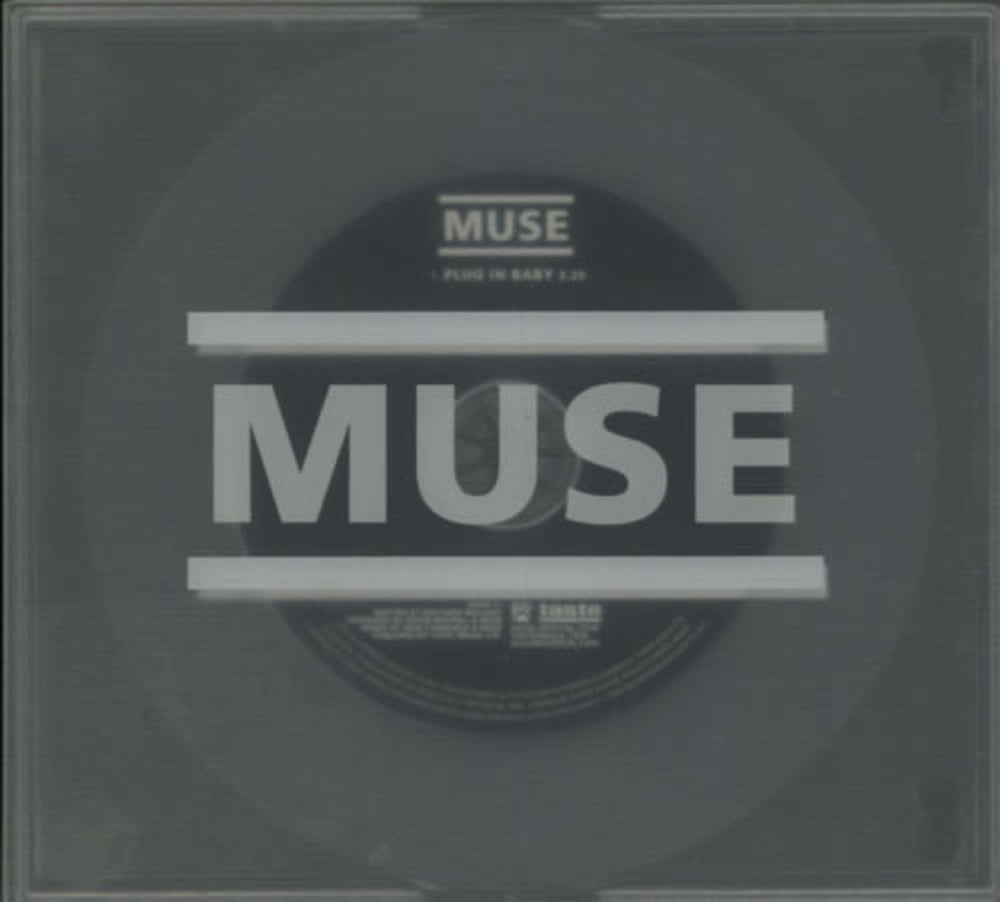 Muse Plug In Baby UK Promo CD single (CD5 / 5") MUSE11