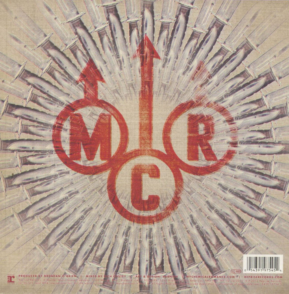 My Chemical Romance Conventional Weapons Release 02 - Red Vinyl UK 7" vinyl single (7 inch record / 45)