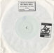 My Drug Hell You Were Right, I Was Wrong - White Label UK Promo 7" vinyl single (7 inch record / 45) WACCY012