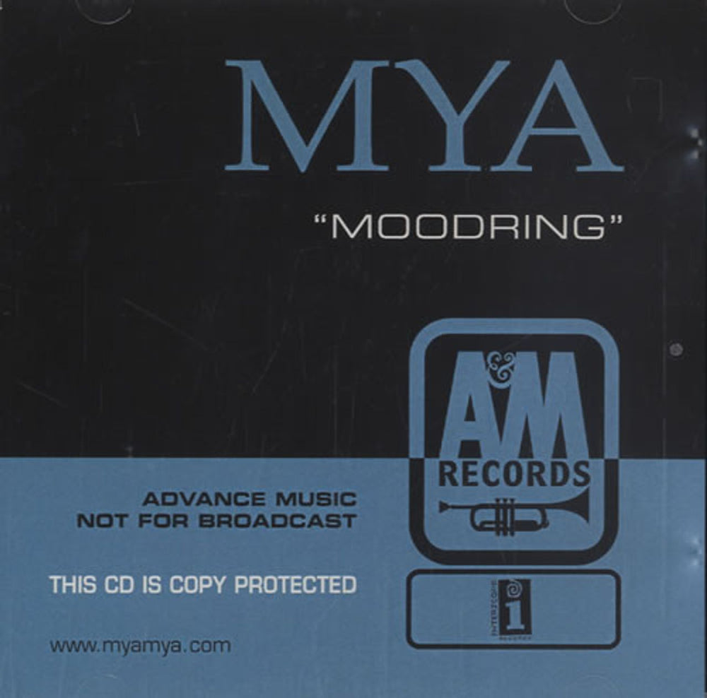 Mya Moodring US Promo CD-R acetate CD-R ACETATE