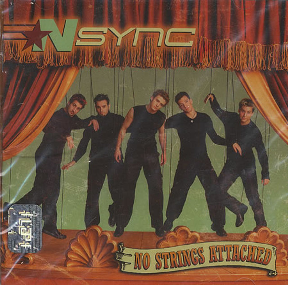 N Sync No Strings Attached Mexican CD album (CDLP) 724384922221