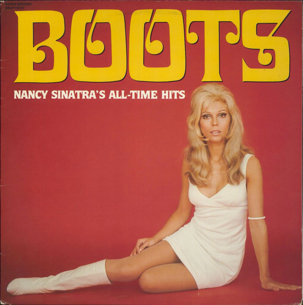 Nancy Sinatra Boots US vinyl LP album (LP record) RNLP70227