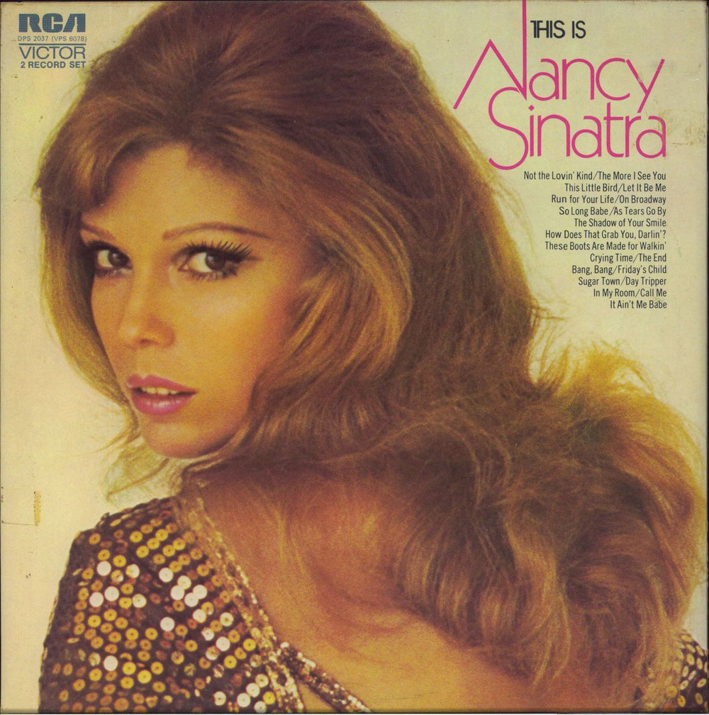 Nancy Sinatra This Is Nancy Sinatra - EX UK 2-LP vinyl record set (Double LP Album) DPS2037