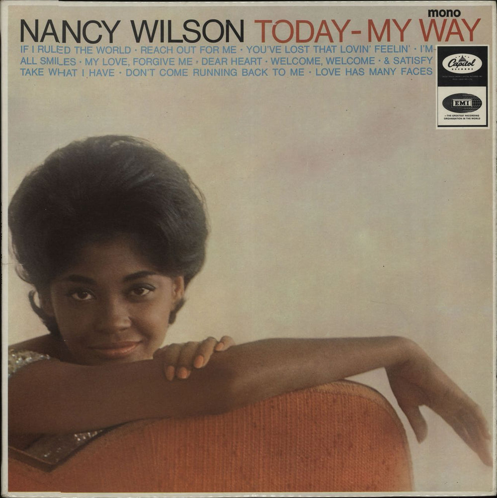 Nancy Wilson (Jazz) Today - My Way UK vinyl LP album (LP record) T2321