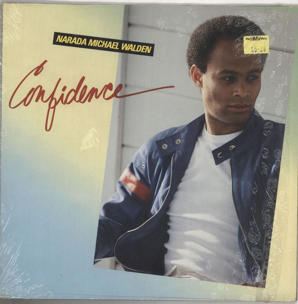 Narada Michael Walden Confidence German vinyl LP album (LP record) ATLK50883