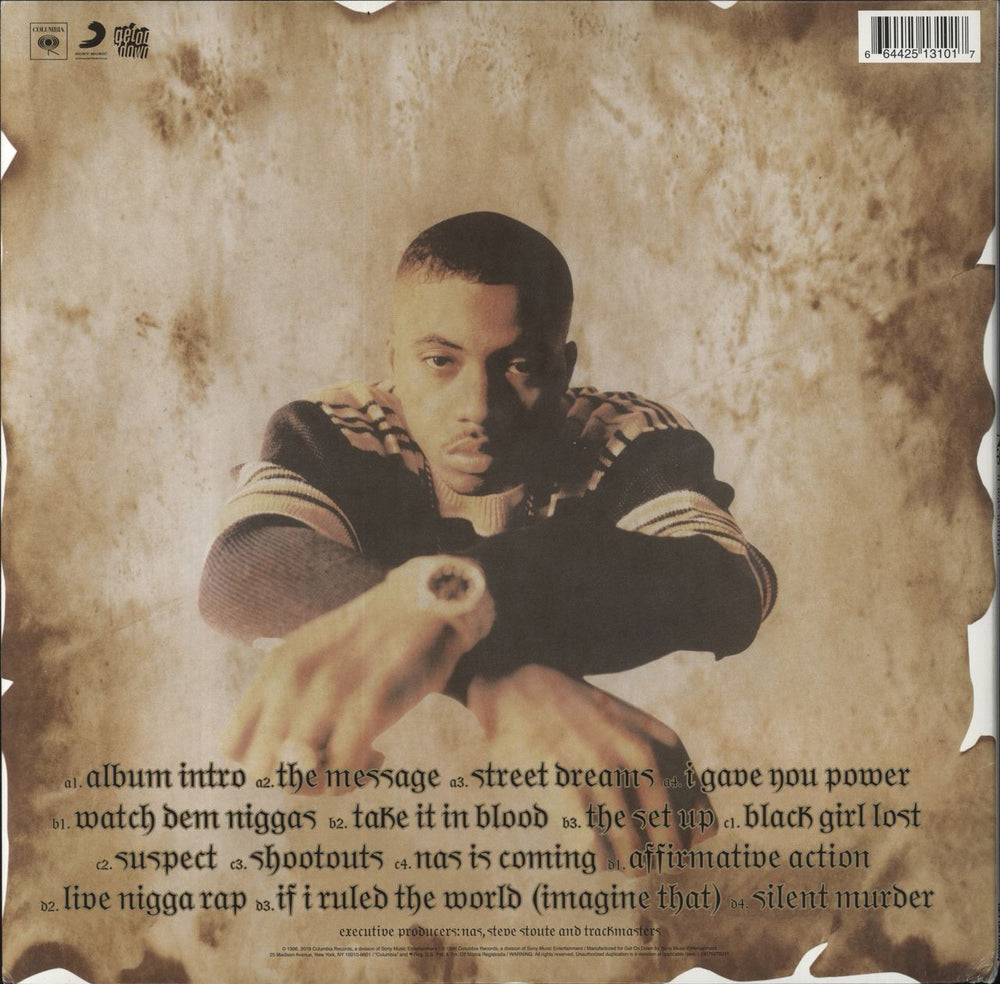 Nas It Was Written - 180gm US 2-LP vinyl record set (Double LP Album) 664425131017