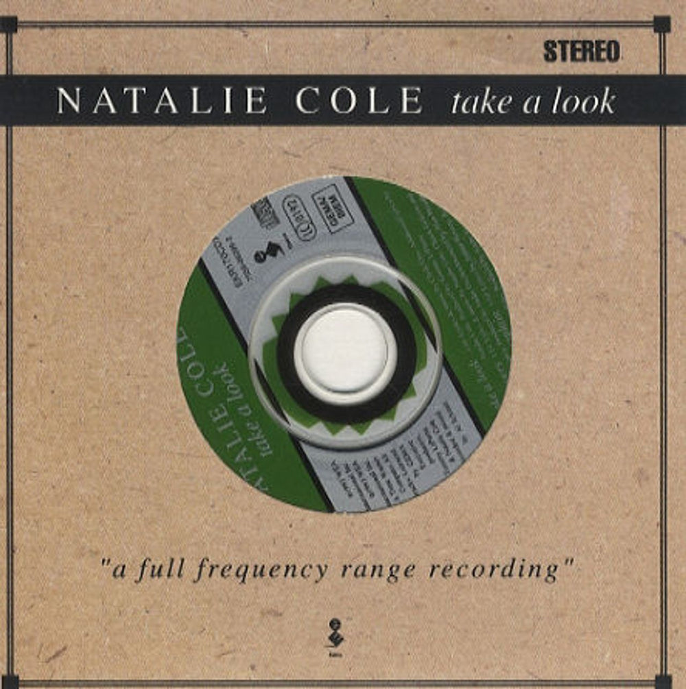 Natalie Cole Take A Look UK CD single (CD5 / 5") EKR170CD